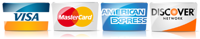 credit cards accepted at Dirt Connections are Visa Mastercard AmEx and Discover