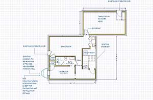 Basement floor plans with dimensions