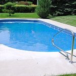 an inground pool in Fairfax, VA that will receive full pool removal services in the winter since it is the best time to remove a pool