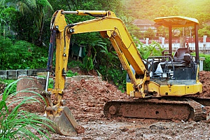 Excavation, grading and site work residential Fairfax, Virginia