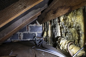 a very damp crawlspace which points to the need for foundation repair