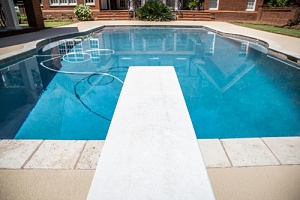 a swimming pool that is prone to swimming pool problems