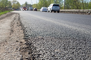 asphalt millings that are in need of replacement