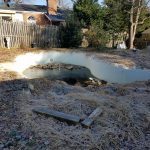 poor existing pool condition