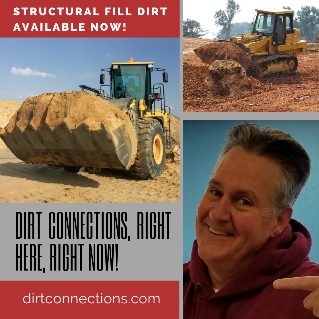 Dirt Connections structural fill dirt flyer
