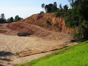 Soil erosion refers to the wearing away of topsoil