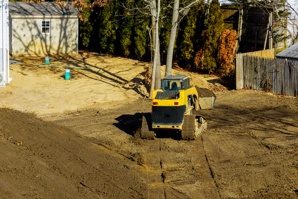 driveway prep work by dirt connections