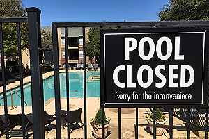 permanently closed pool must be removed