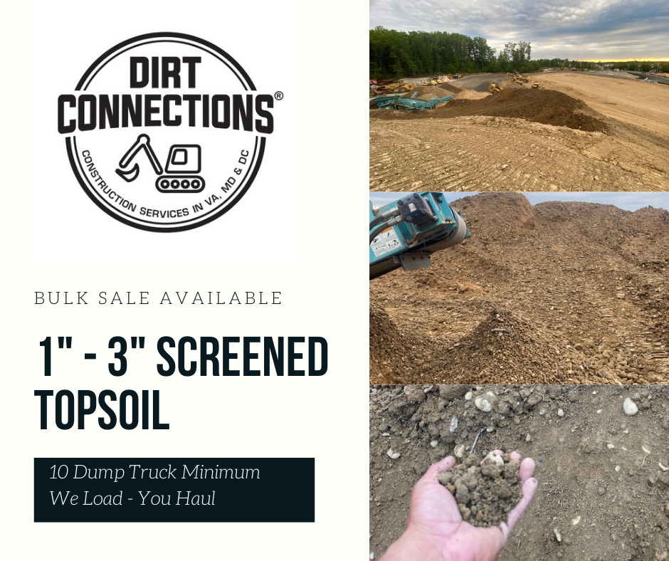screened topsoil for sale
