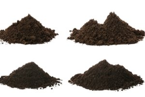 Four different types of dirt