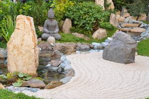 A Zen garden