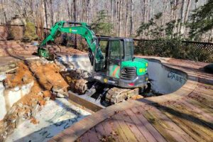 Full pool removal in Northern Virginia