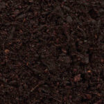 Northern VA organic potting soil mix closeup of texture