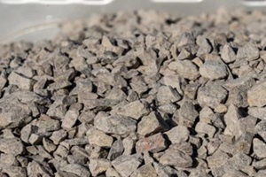 large pile of bulk #57 gravel