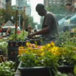 community gardens and urban farming using custom biomix soil