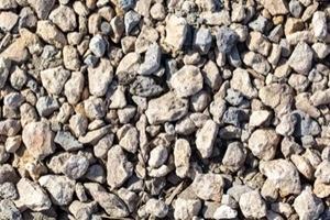 construction stone crushed stone as abstract background